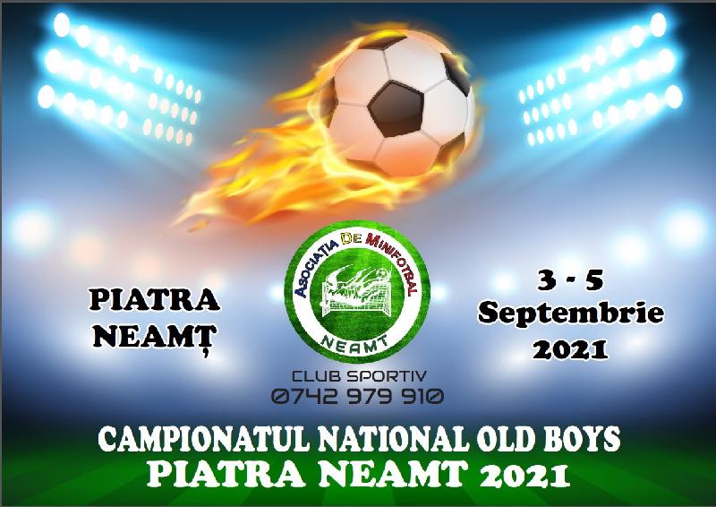 10 echipe la start în Campionatul Național de Old Boys, Piatra Neamț 2021